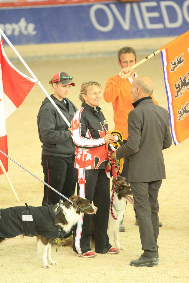 Susan Garrett winning the gold! Susan Garrett winning the gold!