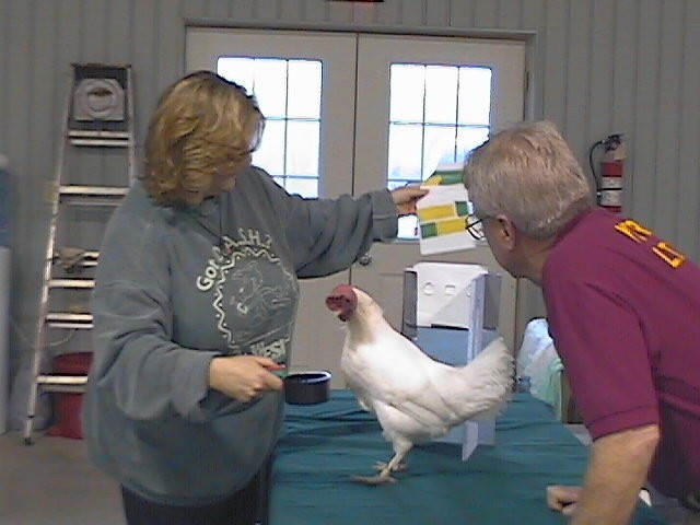 Bob working at one of our Say Yes Chicken Camps many years ago.