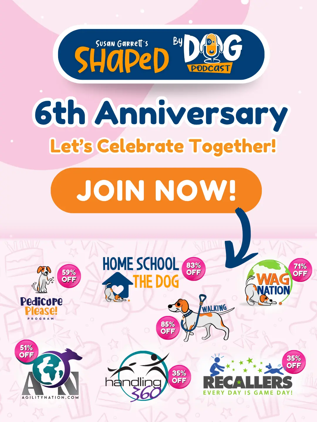 Shaped by Dog Anniversary Celebration 2026